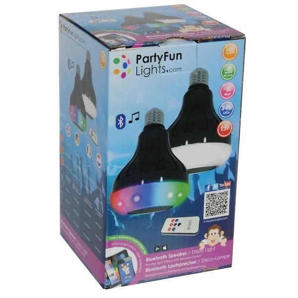 Kotronic Party Fun Lights Sholomp con Speaker Bleutooth