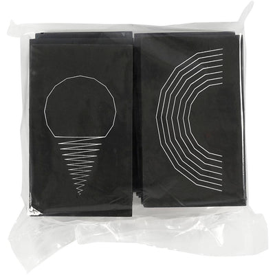 String art Creativ company, misura 20x12 cm, spessore 10 mm, nero, 16 pezzi 1 scatola