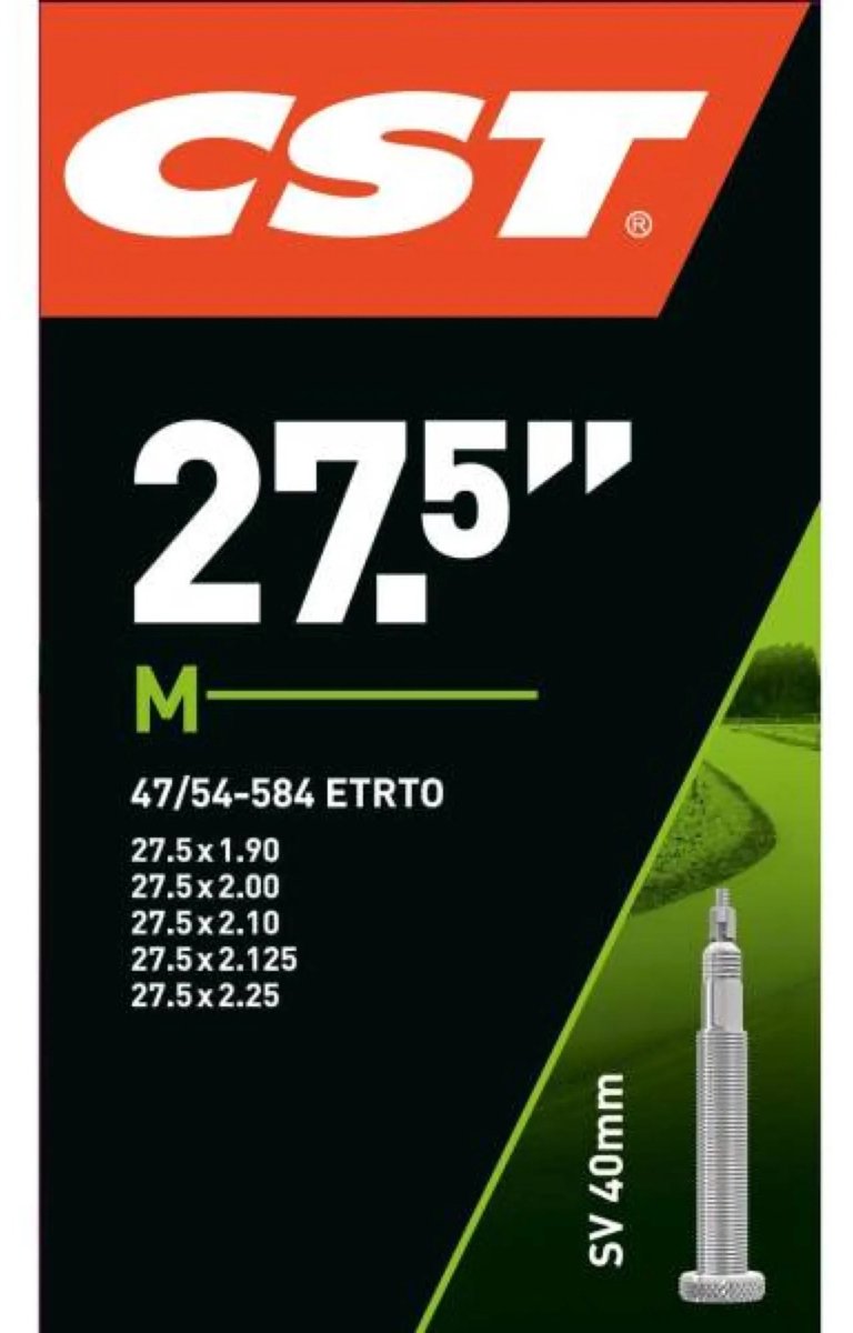 CST Binnenband 27.5x1.75-2.10 ETRTO 47 54-584, Ventiel: Frans 40mm