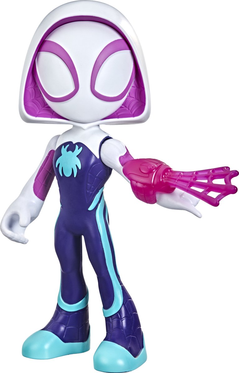 Spider-man marvel spidey y sus increíbles amigos araña fantasma de gran tamaño - figura de juego