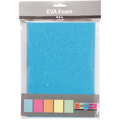 Fogli foam Creative Company, a5, foglio 150x210 mm, spessore 2 mm, vari colori, 5 fogli 1 scatola