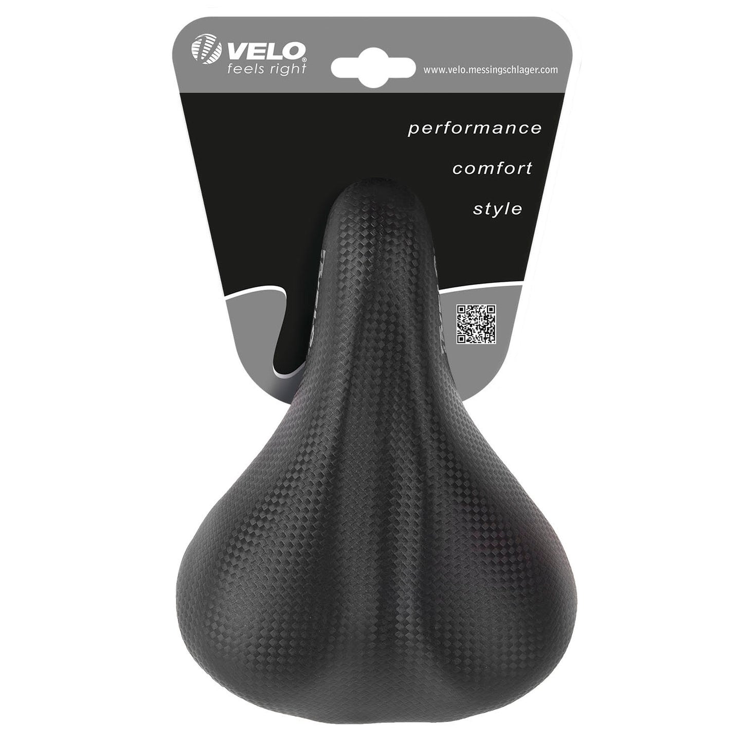 Saddle Velo Kinder 12-16 Negro