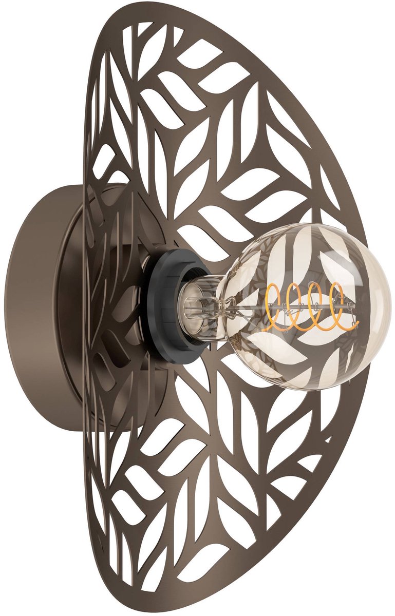 Lampada da parete Eglo swaby - e27 - 30 cm - bronzo
