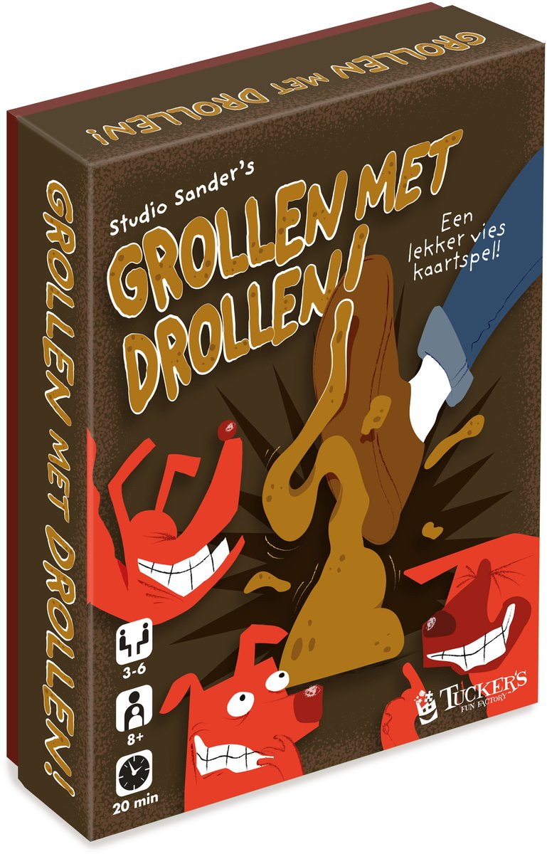 Tucker's fun factory grollen met drollen