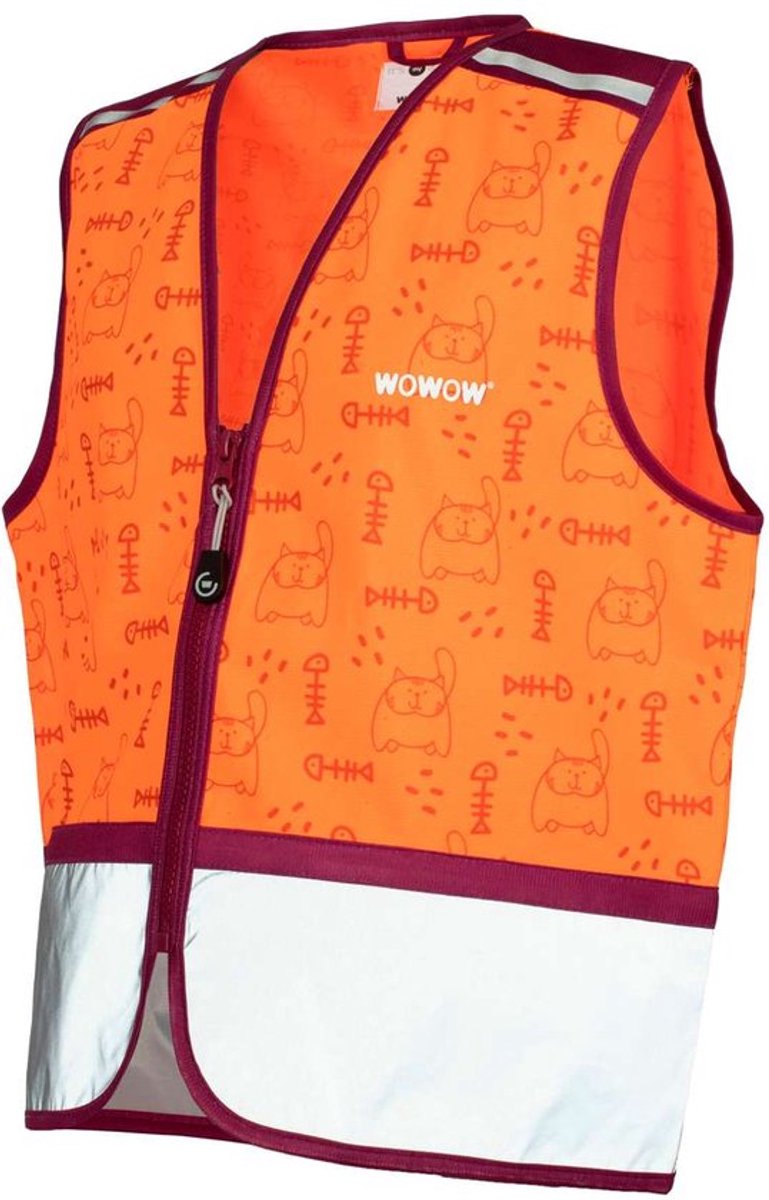 Wowow gilet per bambini zippy arancione xs