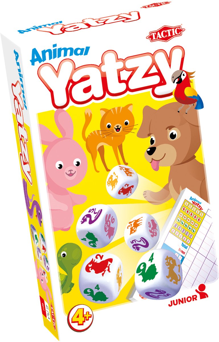 Animali tattici yatzy – gioco da tavolo – edizione compatta – gioco di dadi per grandi e piccini – a partire da 4 anni – 2 o più giocatori