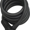 ABUS BLOQUEO DE CABLE SIPLA 6512K 180 12 BK SCMU - 180cm - Negro