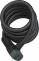ABUS BLOQUEO DE CABLE SIPLA 6512K 180 12 BK SCMU - 180cm - Negro