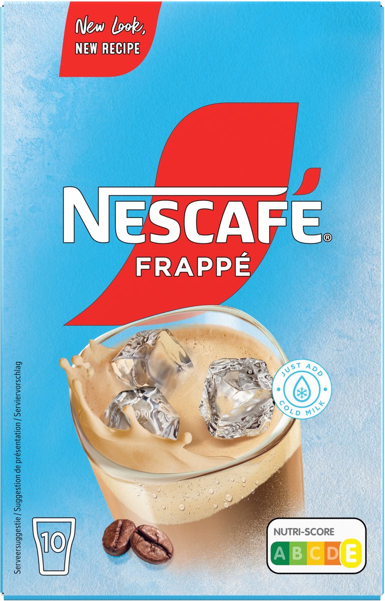 Caffè solubile Nescafé frappé - 6 scatole x 10 buste