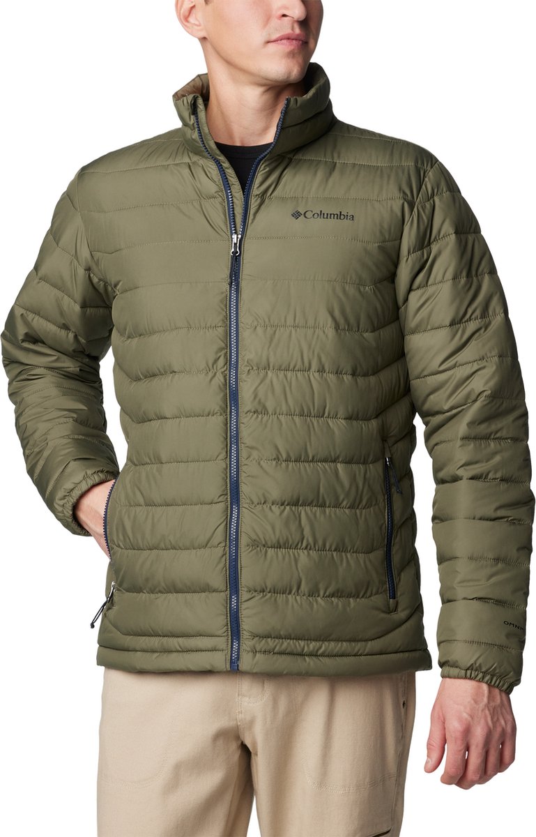 Columbia powder lite™ ii jacket men's outdoorjas - stone green - maat m