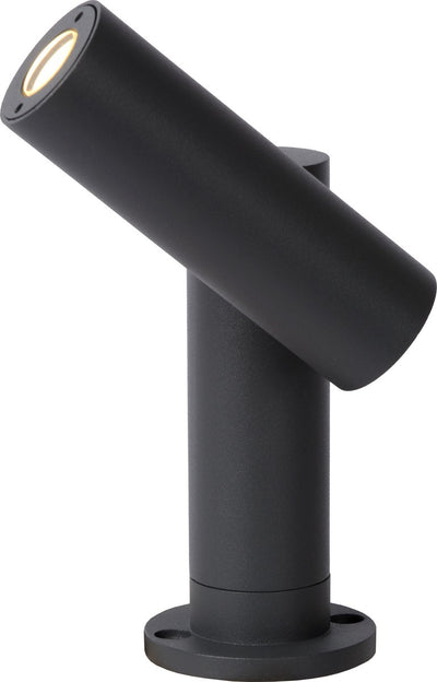 Lucide tatum - foco de jardín - led - 1x5w 3000k - ip65 - antracita