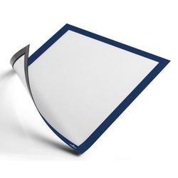 Cornice magnetica per informazioni durevole 486907 237x324x2mm a4 blu