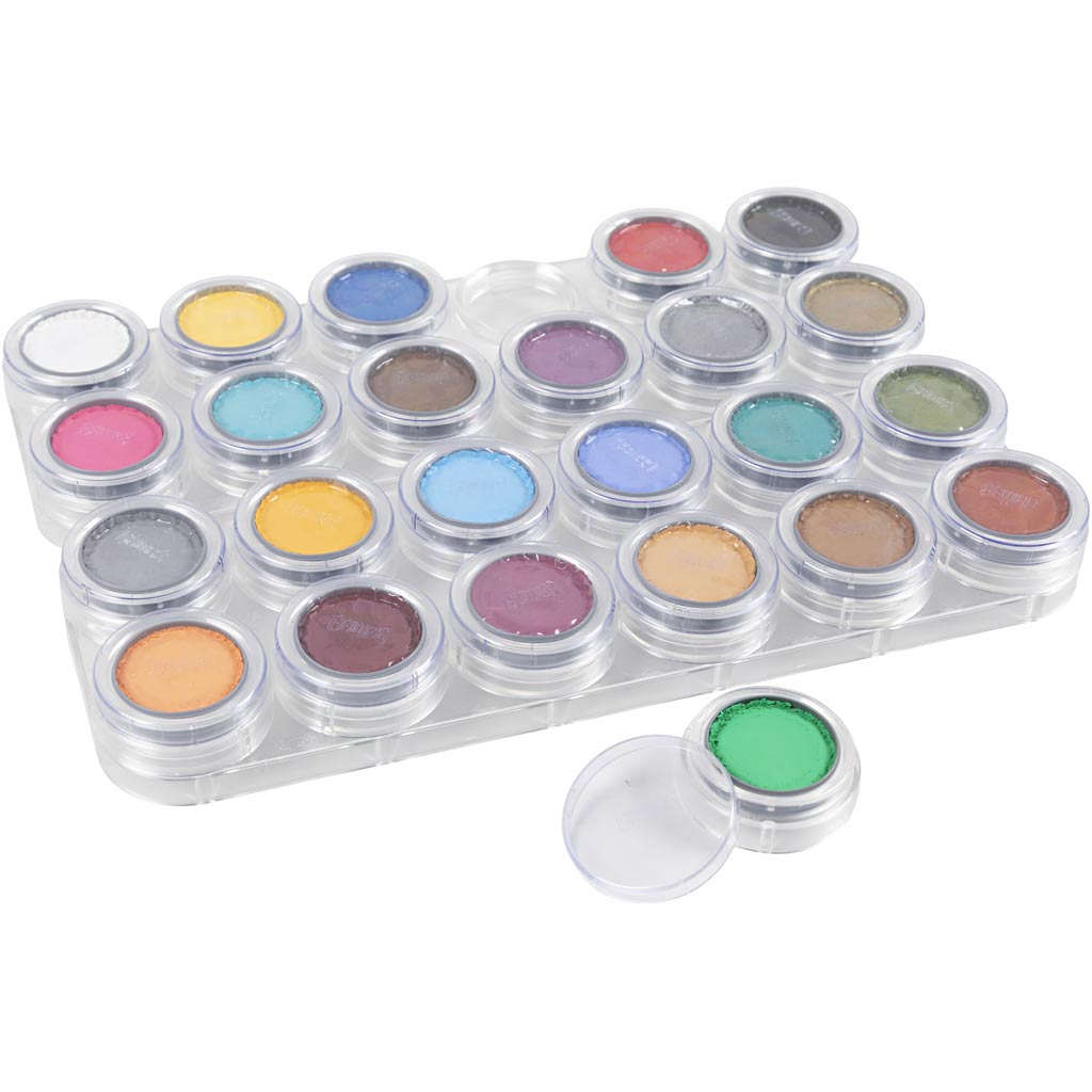 Grimas make-up – tavolozza trucco, vari colori, 24x2,50 ml 1 pezzo