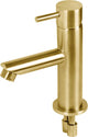 Differnz rubinetto lavabo dritto - miscelatore - freddo e caldo - rubinetto WC - oro