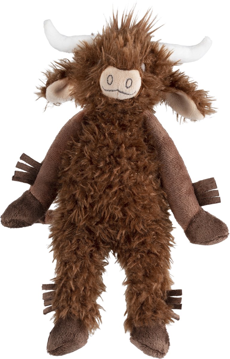 Peluche Happy Horse Highlander Mucca Cody 30 cm - Marrone - Peluche per bambini