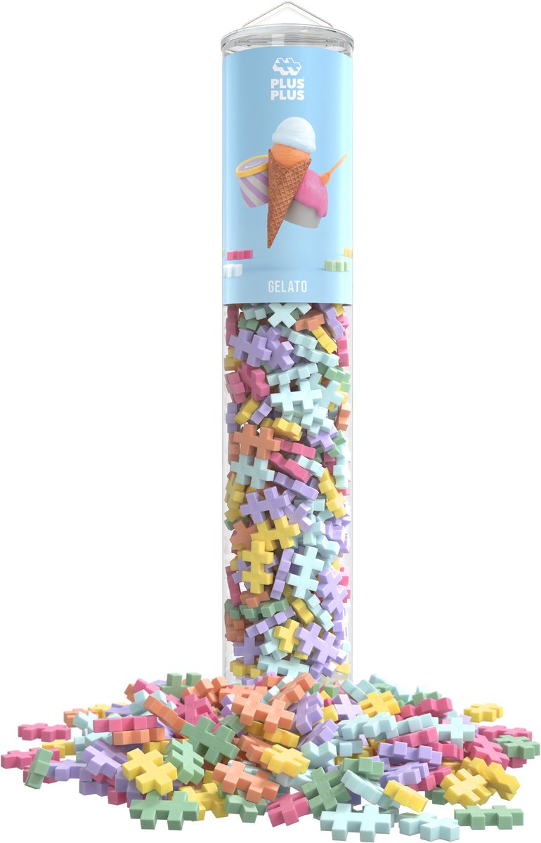 Plus plus plus-plus mezcla para helados tubo 240ud (4350)