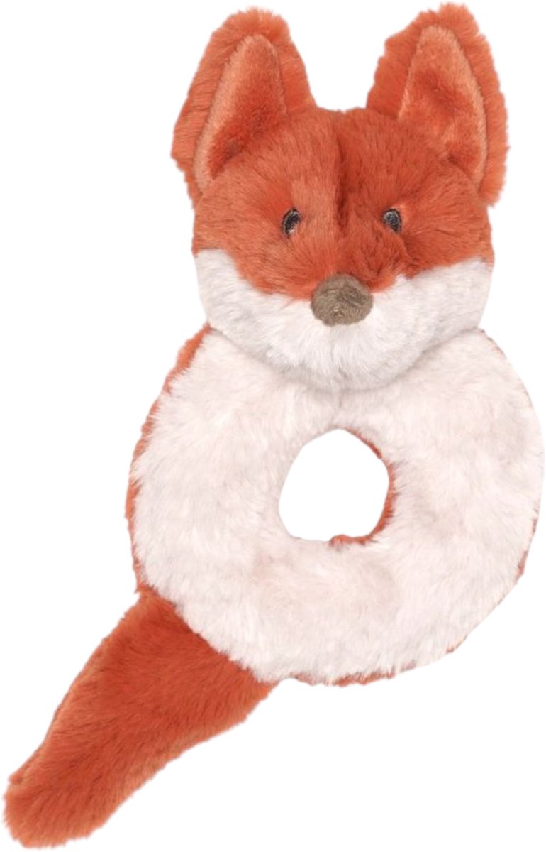 Sonaglio floreale Happy Horse Fox 15 cm - marrone ruggine - regalo per bambini