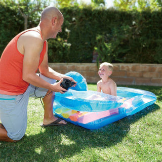 Summer Waves Bomba eléctrica de 12 voltios con adaptador automático