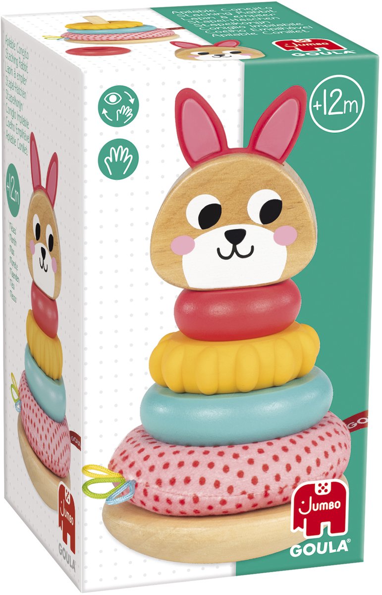 Jumbo - goula - conejo apilable - juego educativo