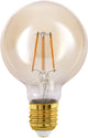 Lampada led Eglo - e27 - ø 8 cm - ambra - 2200k - 350 lumen