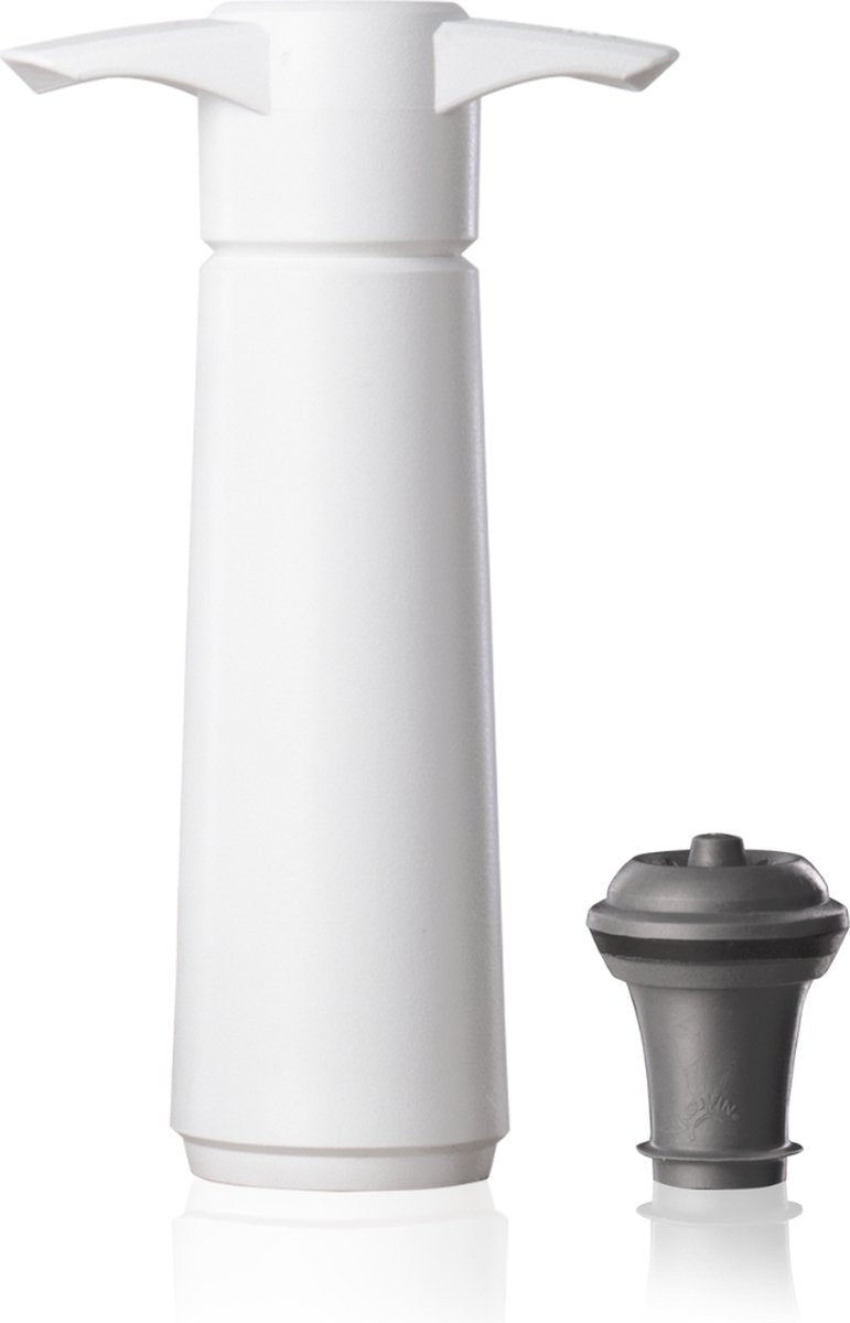 Vacuvin vacu vin wine saver bianco – pompa a vuoto per vino – incluso tappo per vino – mantiene il vino fresco più a lungo