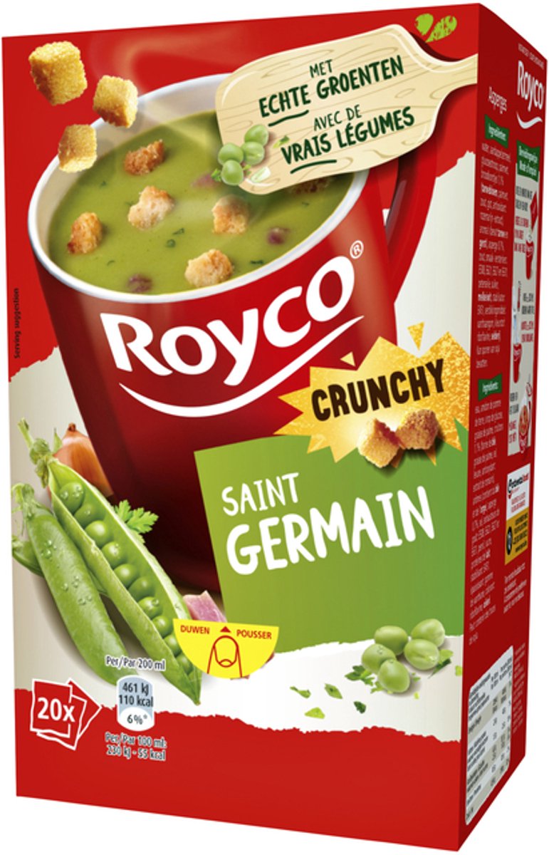 Royco sopa saint germain con picatostes 20 bolsas