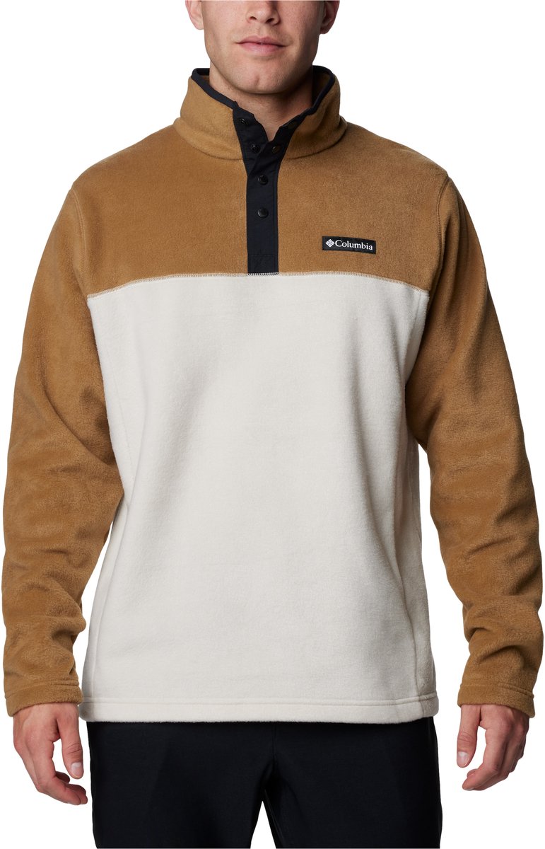 Maglione outdoor da uomo Columbia Steens Mountain™ Half Snap II - pietra scura, delta, nero