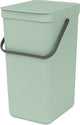 Brabantia sort go prullenbak - 16 liter - jade green