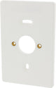 Merten uni placa de montaje combinación de superficie blanco polar