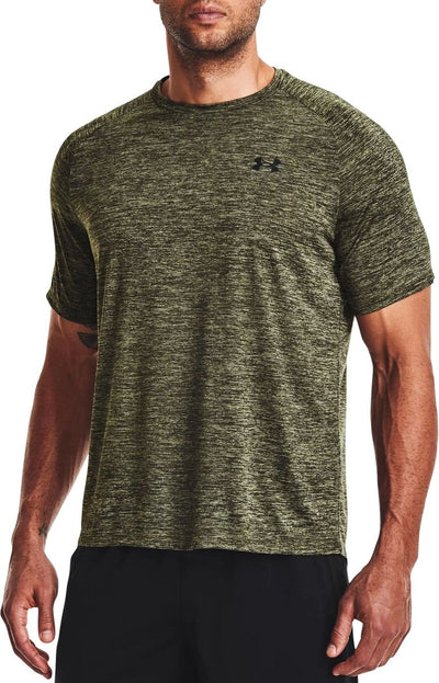 Camiseta deportiva para hombre Under Armour ua tech 2.0 ss tee-grn - azul marino o verde - negro