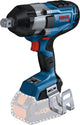 Avvitatore ad impulsi Bosch professional gds 18v-1050 hc - biturbo - 3 4 - senza batteria 18v e caricabatteria - in valigetta l-boxx