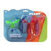 Set di immersioni Octopus 4 pezzi con luce