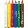 Matite trucco Giotto, l: 9 cm, colori standard, 6 pezzi, 1 scatola