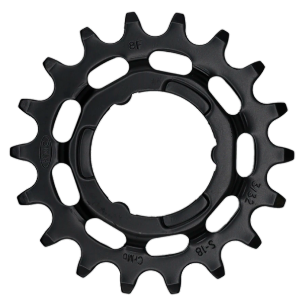 Attrezzatura kmc shimano stretto 18t posteriore nero