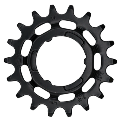 Attrezzatura kmc shimano stretto 18t posteriore nero