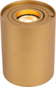 Lucide tube - tafellamp - ø 9,6 cm - led 3 stepdim - gu10 - 1x5w 2700k - mat goud messing