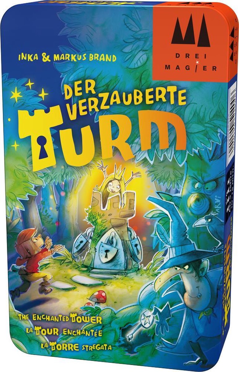 Juegos de tres magos schmidt juega tres magos: la aventura de viaje del juego de mesa de la torre perdida