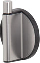Tiger tune - gancho para toallas - sin taladrar - cinta autoadhesiva de 3m - acero inoxidable negro cepillado