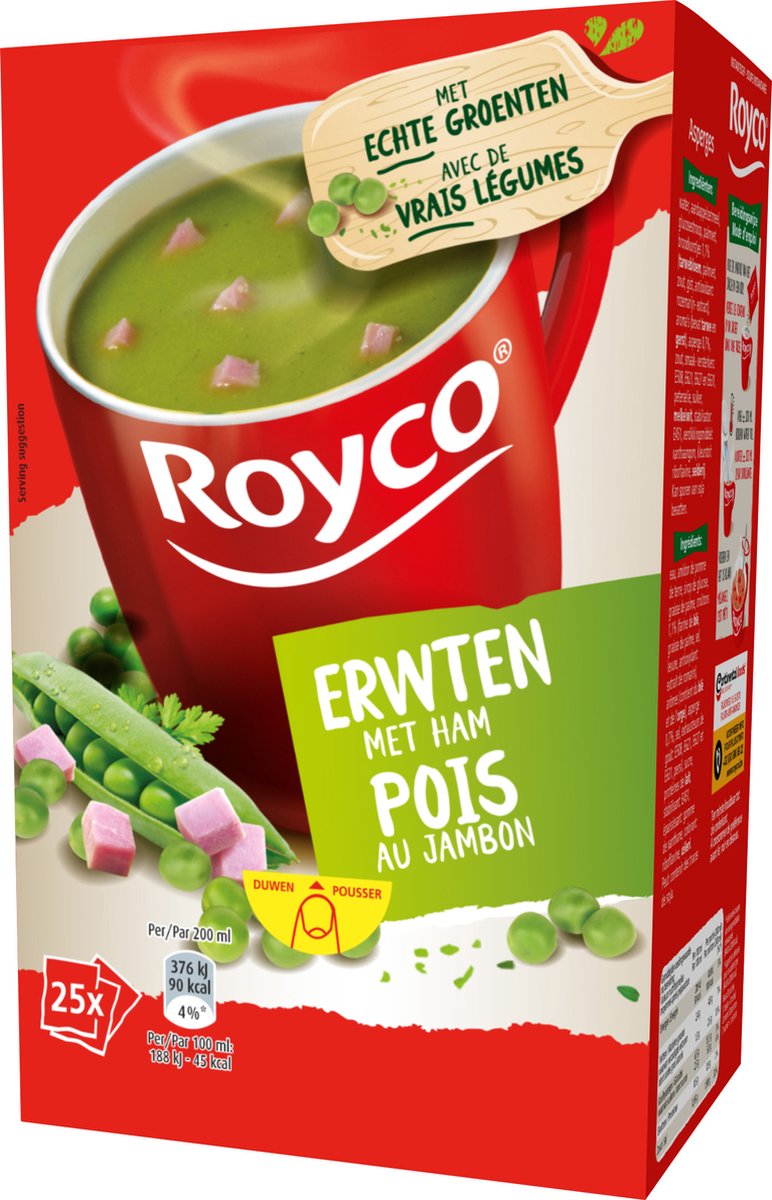 Sopa de guisantes royco 175ml