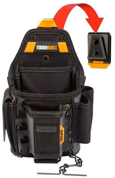 Toughbuilt tb-ct-34 gereedschapstas voor elektriciens zwart