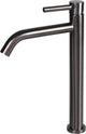 Rubinetto lavabo Differnz alto - curvo - miscelatore caldo e freddo - canna di fucile