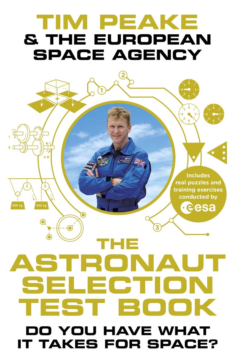 El libro de prueba de selección de astronautas.