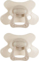 Ciuccio naturale Difrax - da 12 a 18 mesi - beige - 2 pezzi