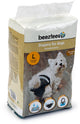 Pannolini per cani Beeztees l - pantaloni termici per cani - neri - 10 pz