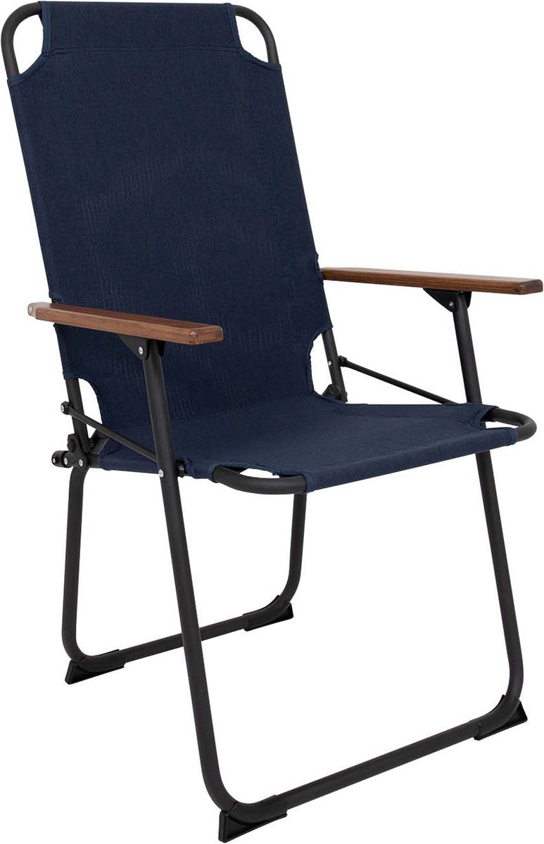 Bo-camp - industrial - stoel - bushwick - xl - blauw