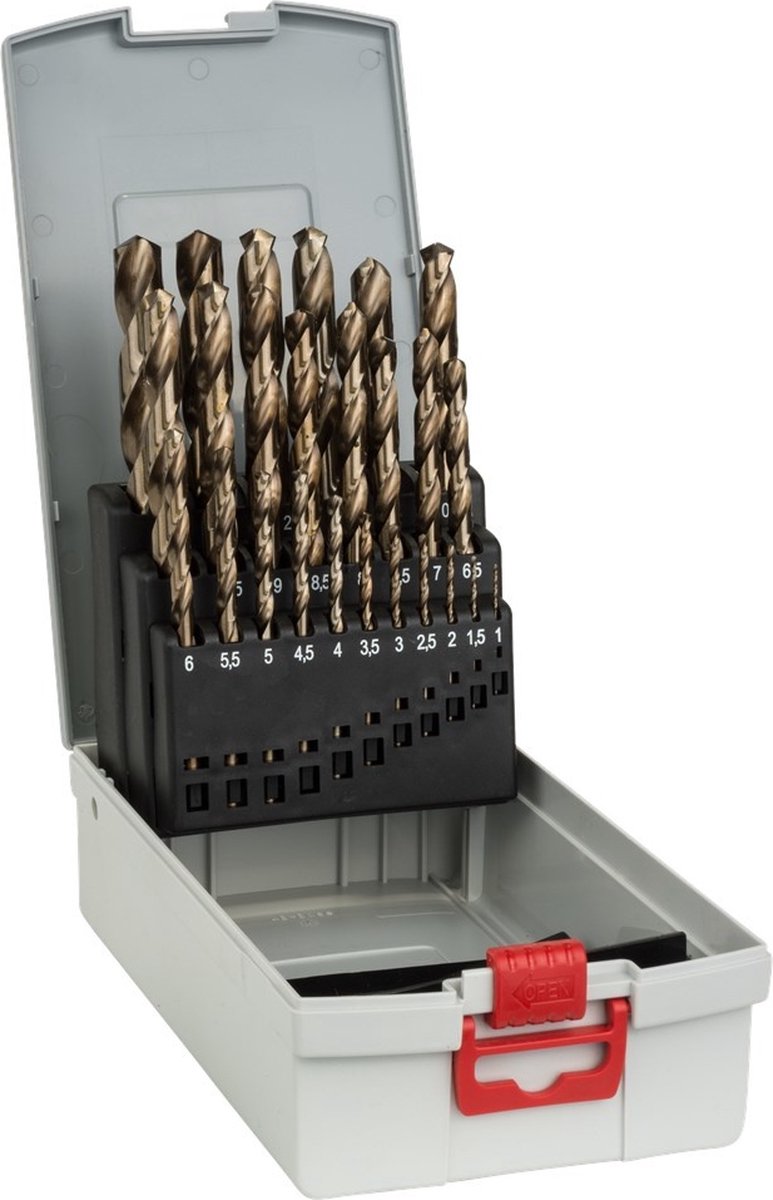 Bosch 25st metaalb.set pro box hss-co 135°