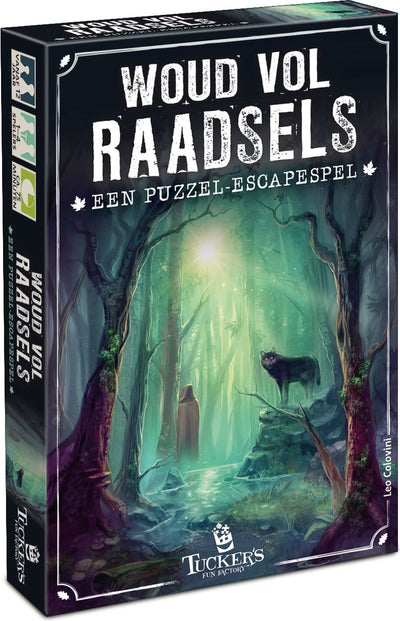 El divertido bosque industrial de Tucker lleno de acertijos - juego de escape