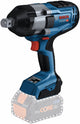 Llave de impacto a bateria bosch 3 4 gds18v-1050h desnuda