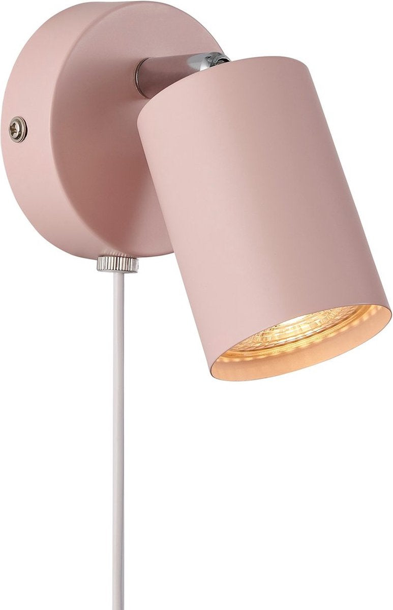 Nordlux explore-wandlamp-gu10-pastel roze