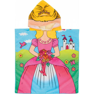 Puch poncho toalla princesa